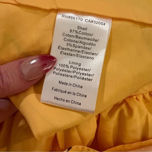 HUTCH Floral Halter Maxi Dress Maize Yellow Adjustable Neck Ruffle Slit 2 NEW - Picture 10 of 11